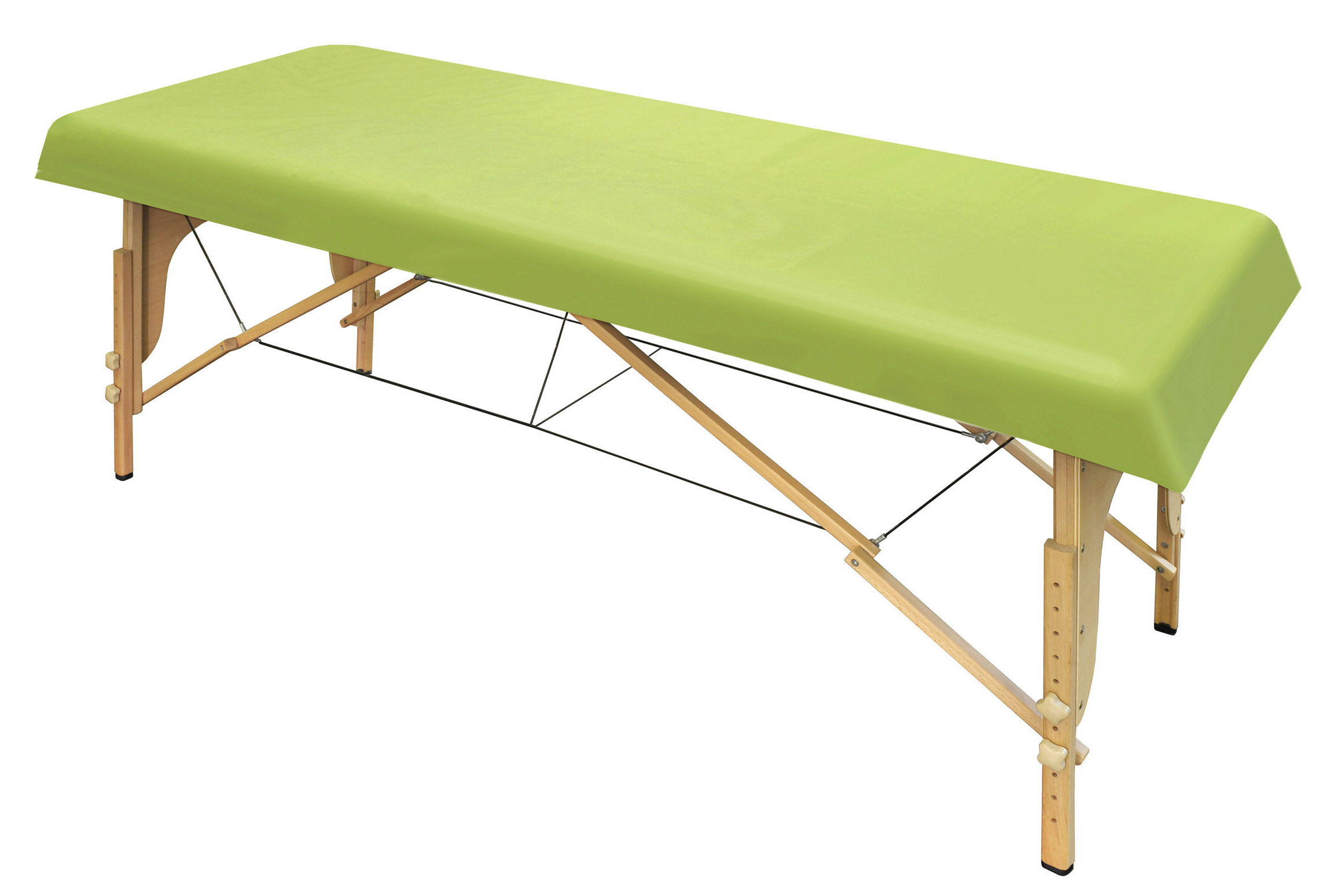 Massageliegenauflage waschbar apfelgrun